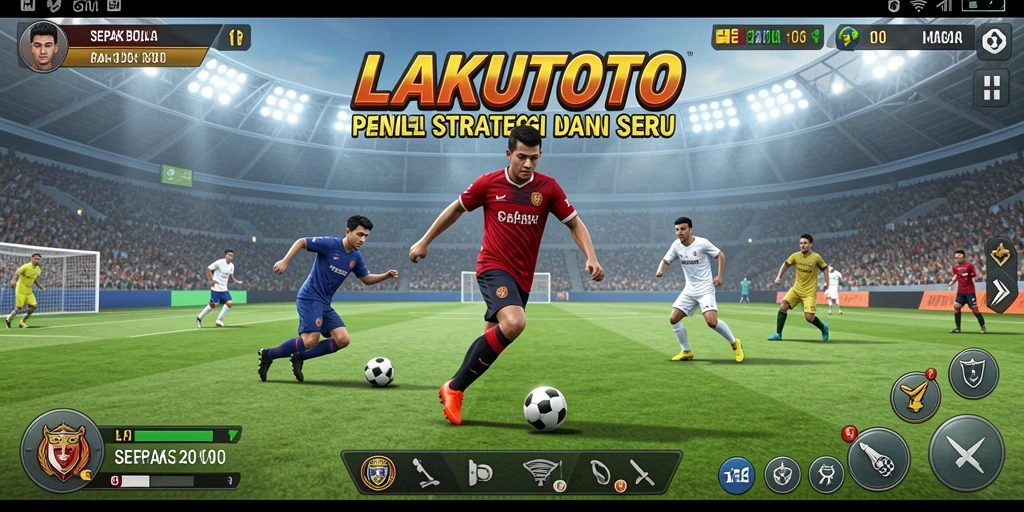 Tampilan gameplay seru dalam LAKUTOTO yang memukau.