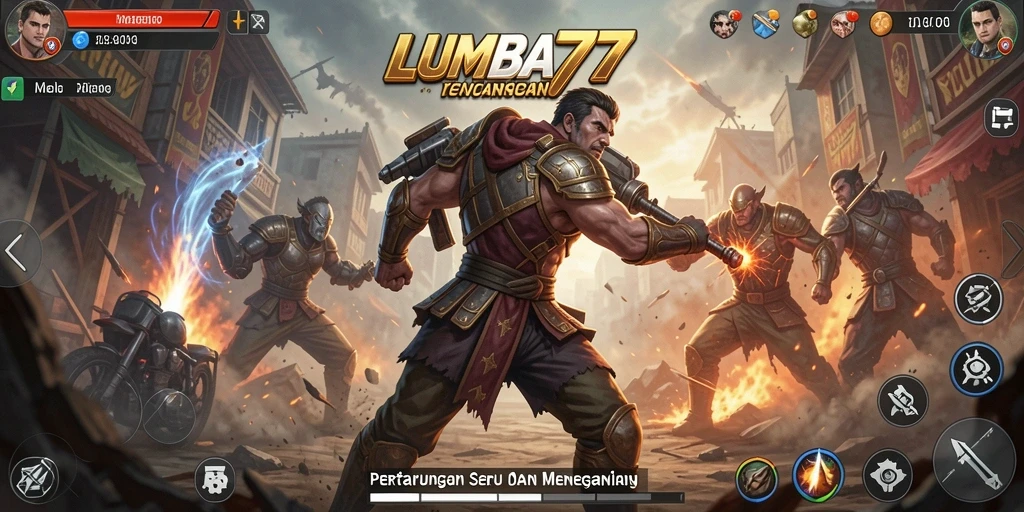 Gameplay intens dengan pertarungan yang mendebarkan.