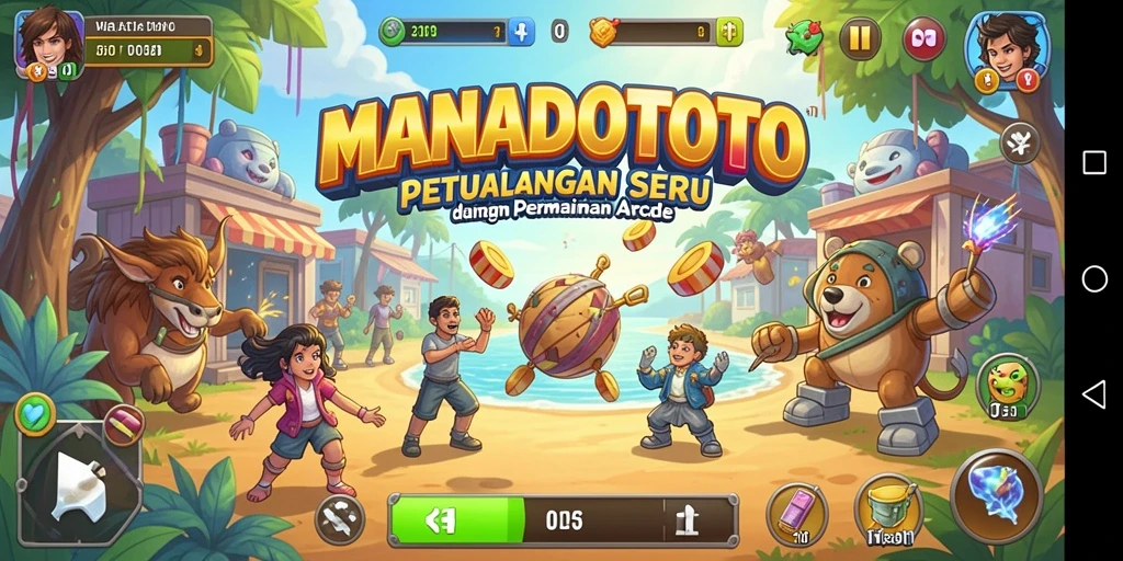 Tangkapan layar gameplay MANADOTOTO yang mengasyikkan.