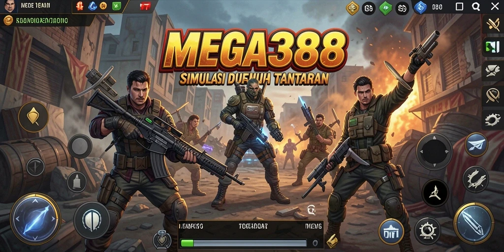 Tampilan gameplay yang menarik dan menantang di MEGA388.
