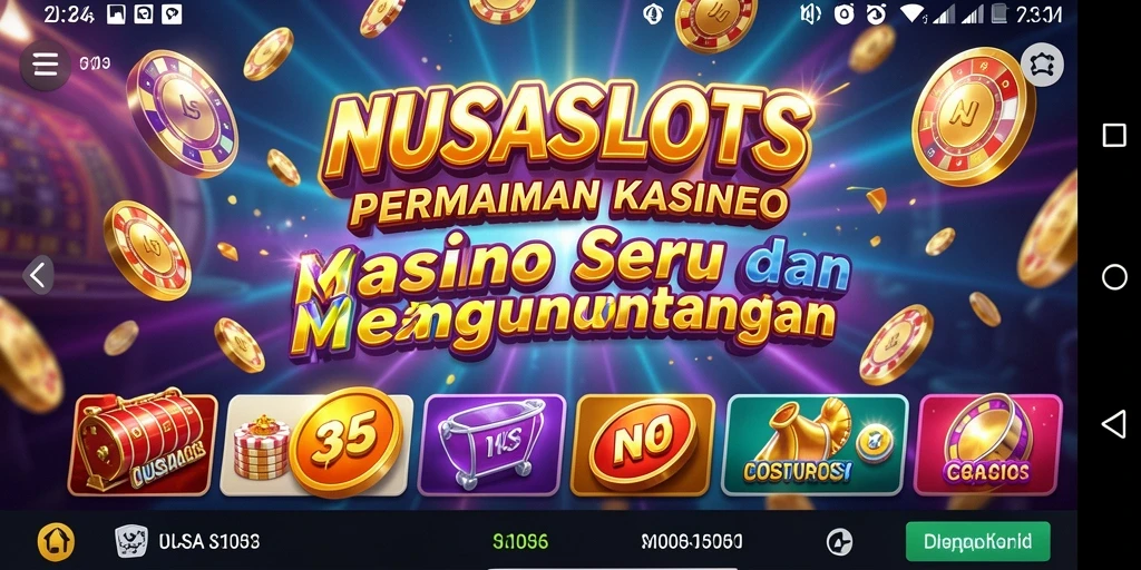 Tangkapan layar gameplay NUSASLOTS menunjukkan keseruan permainan Kasino.