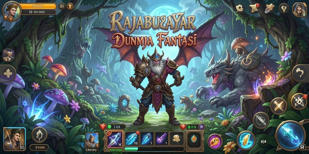 Tampilan aksi seru dalam gameplay RAJABUAYA89.