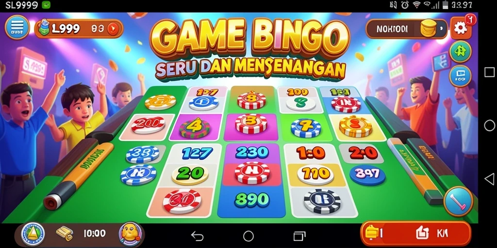 Tampilan gameplay SL999 dengan pengalaman Bingo yang mendebarkan.