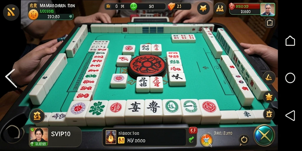 Tampilan utama gameplay SVIP10 dengan level Mahjong yang menantang.