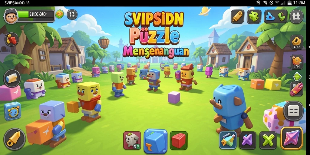 Gameplay seru dan menantang dalam SVIPSIDN yang memikat.